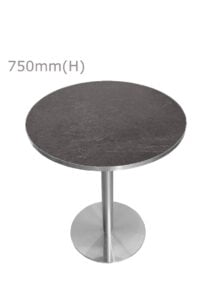 LUXCO™ MEETING TABLE - SILVER & GRAPHITE BLACK (TB4 - SB)