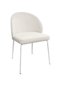 ALURA™ CHAIR - CHIFFON WHITE WITH WHITE LEGS (CH2 - WCW)