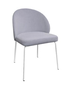 ALURA™ CHAIR - DOVE GREY WITH WHITE LEGS (CH2 - WDG)