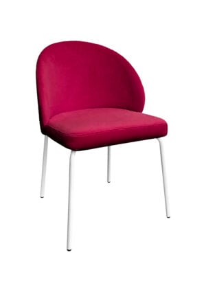 ALURA™ CHAIR - GARNET RED WITH WHITE LEGS (CH2 - WGR)