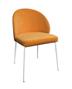 ALURA™ CHAIR - MARIGOLD YELLOW WITH WHITE LEGS (CH2 - WMY)