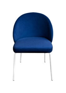 ALURA™ CHAIR - ROYAL BLUE WITH WHITE LEGS (CH2 - WRBL) FRONT