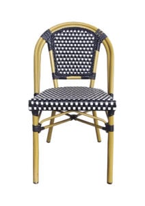 KORA OUTDOOR DINING CHAIR (CH4 - GBW) FRONT