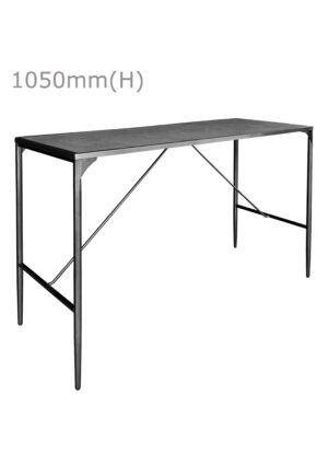 LUXCO™ ATELIER LONG BAR TABLE - BLACK & GRAPHITE BLACK (BT14 - LBB)