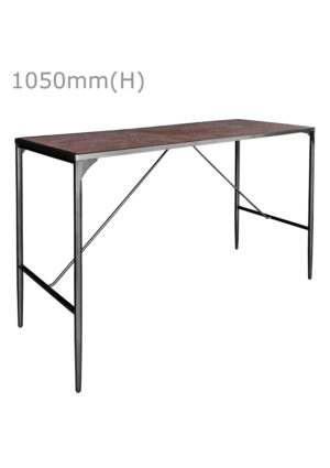 LUXCO™ ATELIER LONG BAR TABLE - BLACK & VERONA BRONZE (BT14 - LBZ)