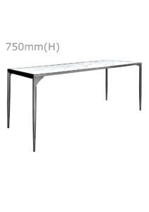 LUXCO™ ATELIER LONG MEETING TABLE - BLACK & BIANCO WHITE (TB13 - LBW)