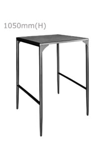 LUXCO™ ATELIER SQUARE BAR TABLE - BLACK & GRAPHITE BLACK (BT15 - SBB)