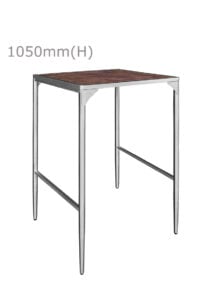 LUXCO™ ATELIER SQUARE BAR TABLE - SILVER & VERONA BRONZE (BT15 - SSZ)