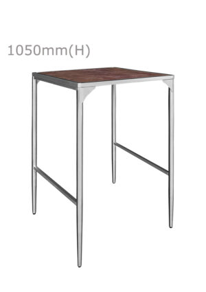 LUXCO™ ATELIER SQUARE BAR TABLE - SILVER & VERONA BRONZE (BT15 - SSZ)