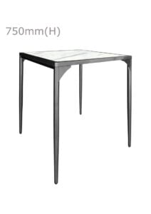 LUXCO™ ATELIER SQUARE MEETING TABLE - BLACK & BIANCO WHITE (TB14 - SBW)