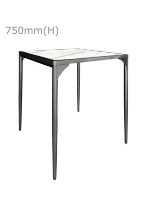 LUXCO™ ATELIER SQUARE MEETING TABLE - BLACK & BIANCO WHITE (TB14 - SBW)