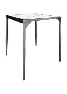 LUXCO™ ATELIER SQUARE MEETING TABLE - BLACK & BIANCO WHITE (TB14 - SBW)