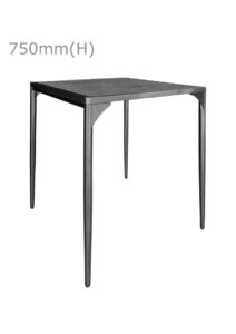 LUXCO™ ATELIER SQUARE MEETING TABLE - BLACK & GRAPHITE BLACK (TB14 - SBB)