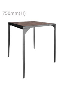 LUXCO™ ATELIER SQUARE MEETING TABLE - BLACK & VERONA BRONZE (TB14 - SBZ)