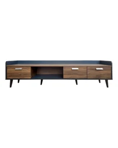 ARLO TV CONSOLE - 1.8M - WALNUT BLACK (TVC13) FRONT