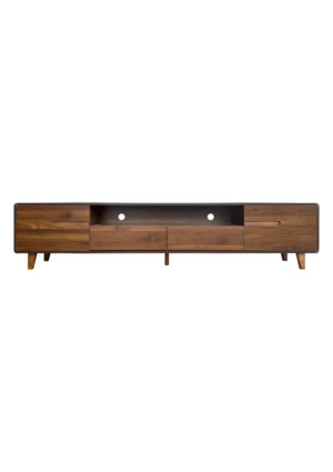 MIRO TV CONSOLE - 2M - WALNUT BROWN (TVC12) FRONT