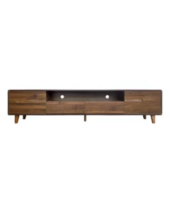 MIRO TV CONSOLE - 2M - WALNUT BROWN (TVC12) FRONT