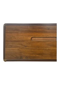 MIRO TV CONSOLE - 2M - WALNUT BROWN (TVC12) SIDE CLOSEUP