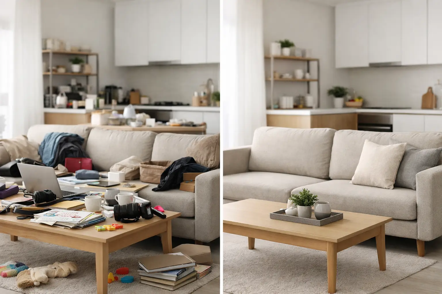 Decluttering Before Property Photography