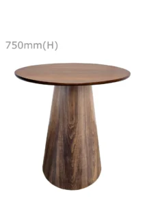CONIC MEETING TABLE & ROUND TOP - CHESTNUT (TB2 - RCN)