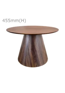 CONIC™ COFFEE TABLE & ROUND TOP - CHESTNUT (CT28 - RCN)1