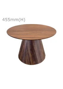 CONIC™ COFFEE TABLE & ROUND TOP - CHESTNUT (CT28 - RCN)1