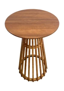 NARA WOOD BAR TABLE - CHESTNUT BROWN (BT3 - CN)