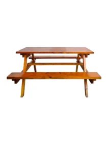 OUTDOOR WOODEN TABLE BENCH SET (TB16 - SET) FRONT