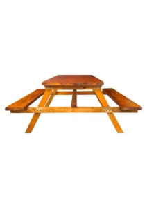 OUTDOOR WOODEN TABLE BENCH SET (TB16 - SET) SIDE