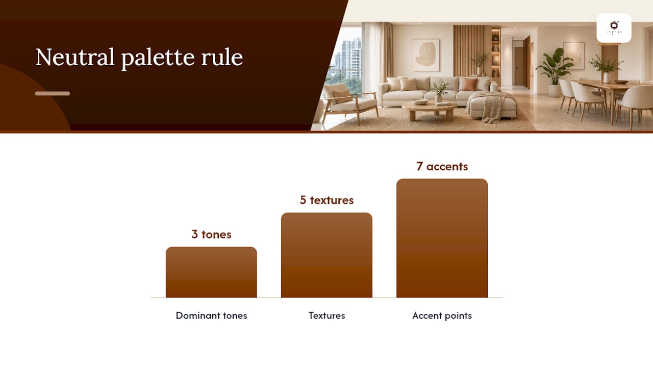 Diagram illustrating 3-5-7 neutral design rule