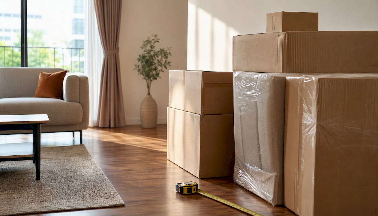 Apartment staging with rental furniture delivery