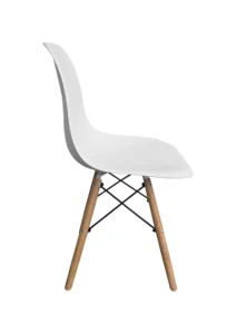 EAMES EIFFEL CHAIR WHITE (CH12 - W) SIDE