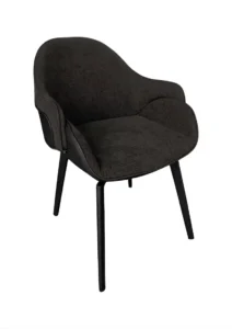 COVIRA SWIVEL ARMCHAIR - BLACK (CH19 - SB)