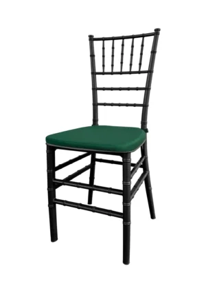 TIFFANY CHAIR BLACK - EMERALD GREEN SEAT (CH7 - TBEG)