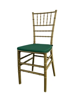 TIFFANY CHAIR GOLD - EMERALD GREEN SEAT (CH7 - TGEG)
